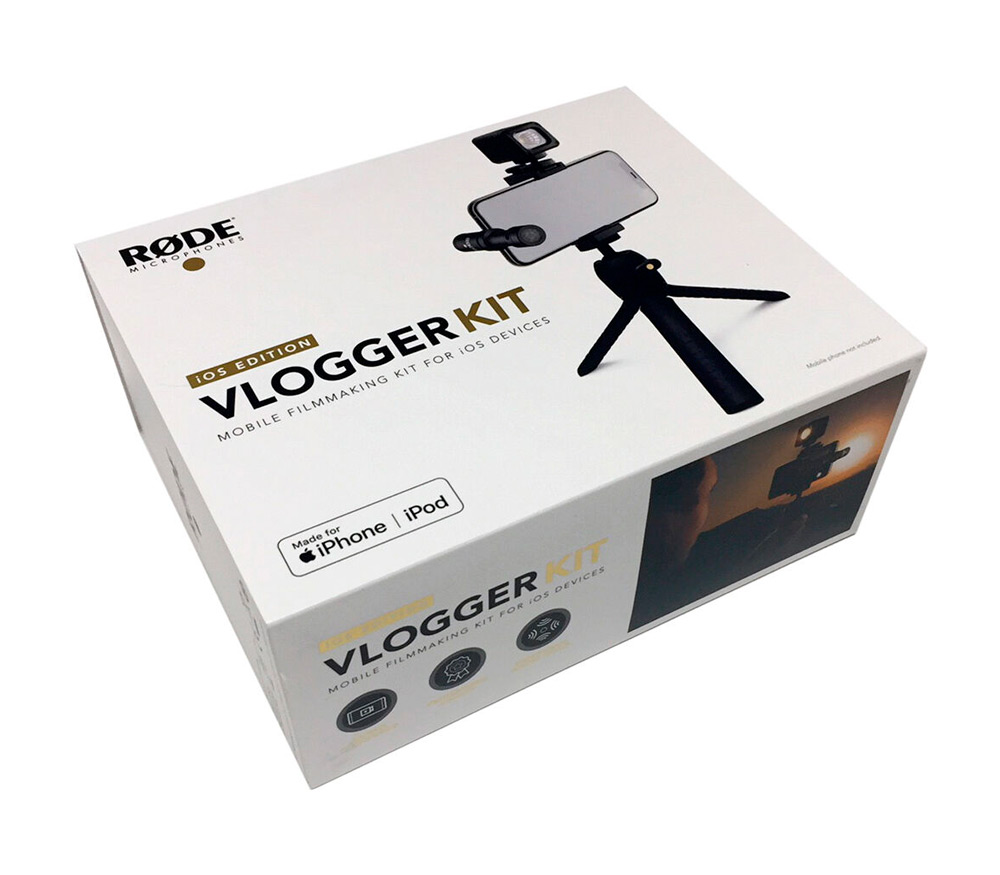 Vlogger Kit iOS edition, для мобильного кинопроизводства