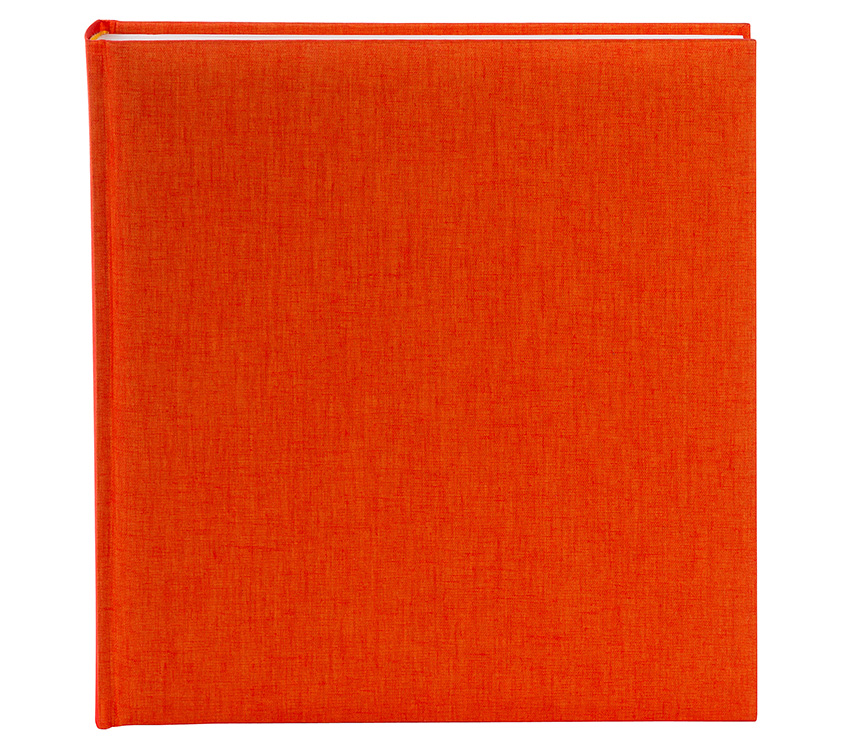 30х31 см, 60 страниц, тканевая обложка (лён), оранжевый