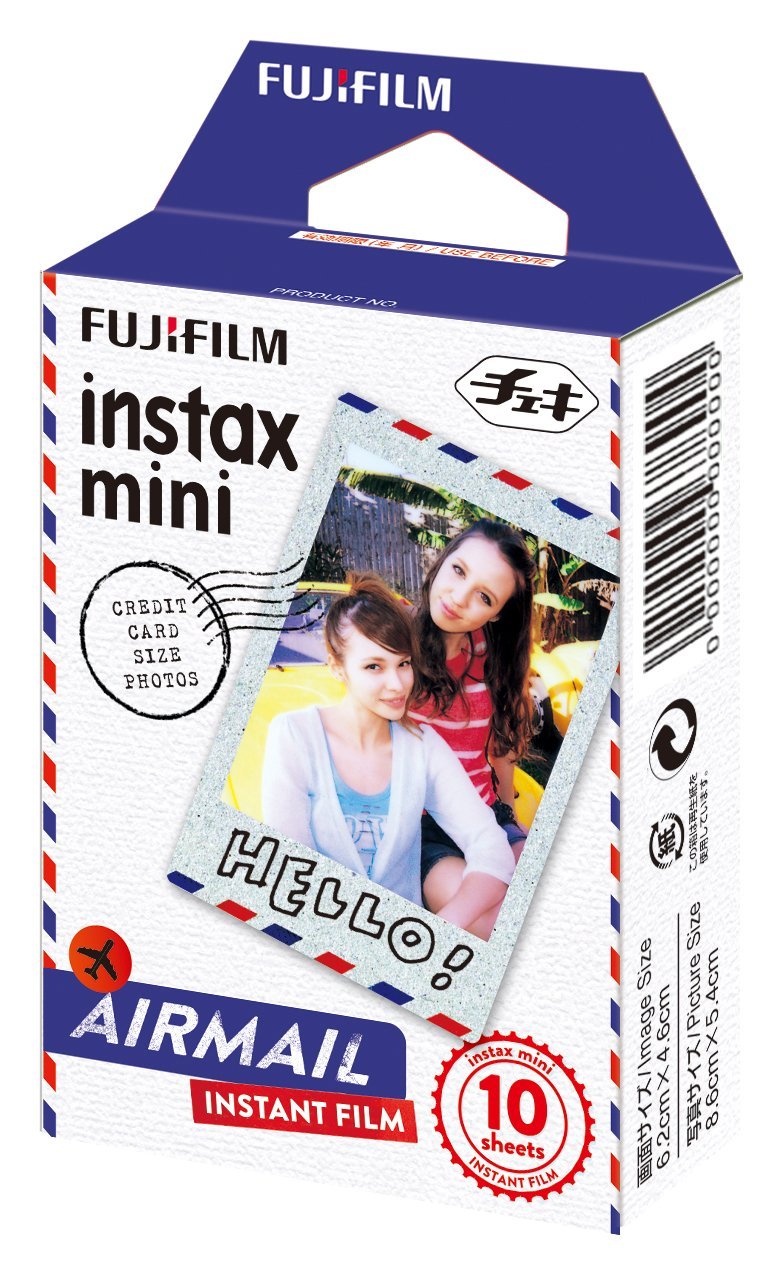 Instax Mini Airmail, 10 снимков