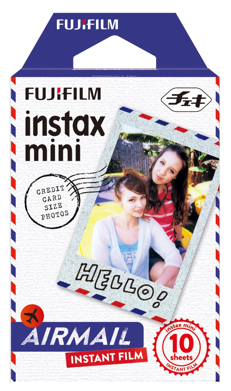 Instax Mini Airmail, 10 снимков
