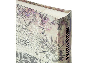 Фотоальбом Fotografia 10x15 см 200 фото, «Путешествие» книжный переплет, FA-BBM200 - 411